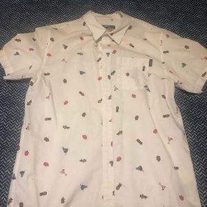 Men’s short sleeve button up